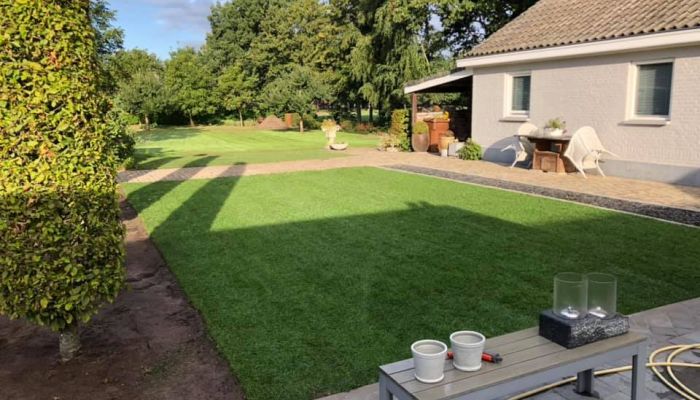 Aanleggen van tuin